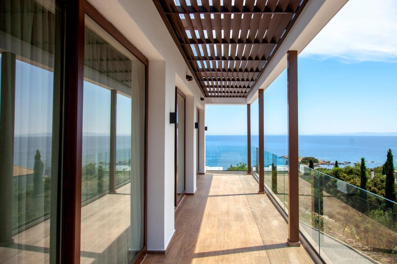 Ferienwohnung Zavia Penthouse Sívota Exterior foto